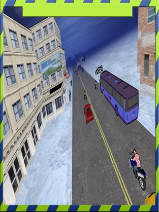 紫色客车模拟器的肾上腺素激增，IOS游戏