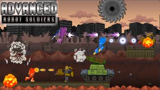 高级机器人士兵 – 战争机器人和机器人战斗坦克，IOS游戏