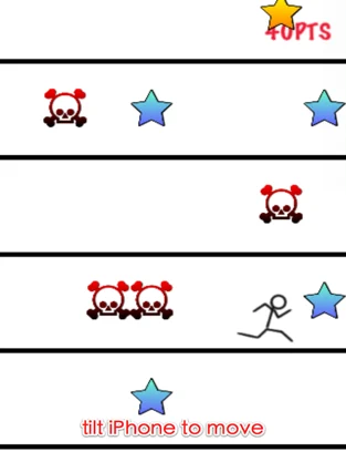火柴人冒险：自由跳跃和奔跑 – 动作游戏，IOS游戏