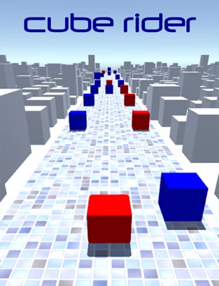 AAA Cube Rider Match & Crush : The New 3D Ultimate Runner Challenge, game for IOS