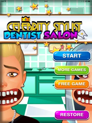 Aaah! Celebrity Dentist HD-Ace Awesome Game for Boys and Little Flower Girls, game for IOS