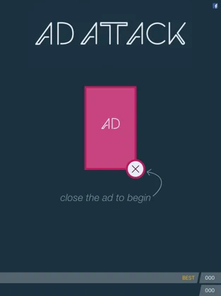 Ad Attack, game for IOS