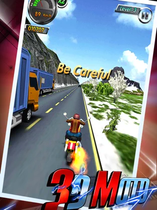AE 3D Motor: Moto Bike Racing,Road Rage to Car Run, game for IOS