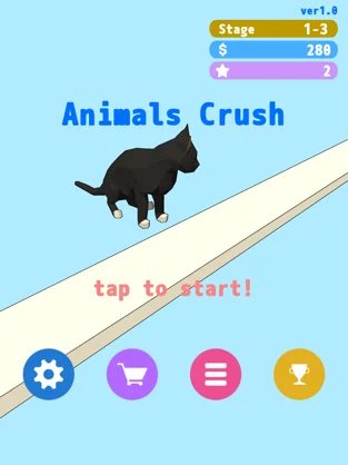 Animals Crash, game for IOS
