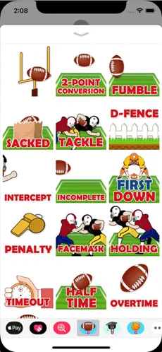 Animated Football Stickers, game for IOS