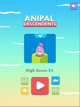 Anipal Descendant, game for IOS