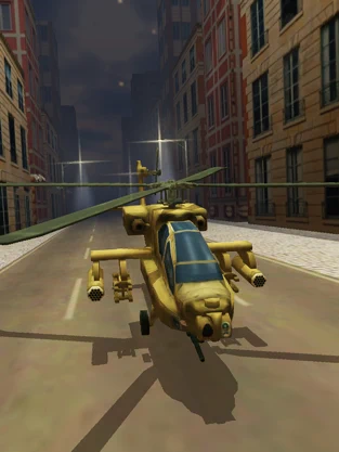 Apache Chopper Race Free, game for IOS