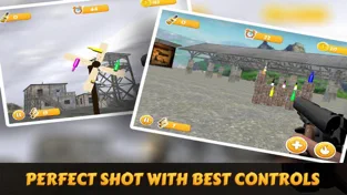 Army Bottle Shoot Game, game for IOS