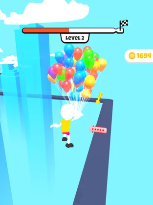 Balloon Rise 3D, game for IOS