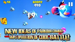 Bang Bang Fish – A Ninja Fish In the Sky, game for IOS