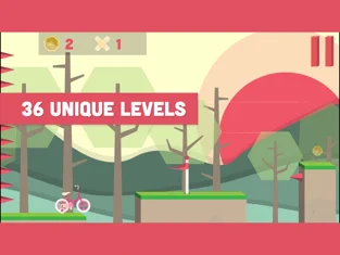 Bike Run – Flat Design Finite Runner, game for IOS