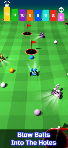 Blow Golf, game for IOS
