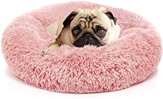 Calming Dog Beds for Small Medium Large Jumbo Size Dog Anti Anxiety Fluffy Doggie Bed for 10-150 Lbs Pet Dogs Cats Small to Large Breed Comfy Cuddler Beds…