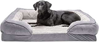 Furhaven Orthopedic, Cooling Gel, and Memory Foam Pet Beds for Small, Medium, and Large Dogs and Cats – Luxe Perfect Comfort Sofa Dog Bed, Performance Linen Sofa Dog Bed, and More